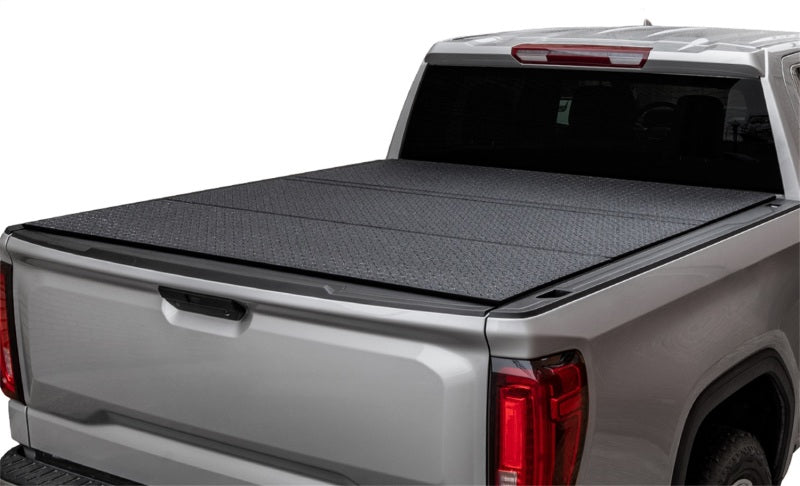 Access LOMAX Tri-Fold Cover 07-17 Toyota Tundra  - 5ft 6in Bed (w/Deck Rail)