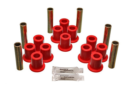 Energy Suspension Fd 4 Wd Frt Sprg Bush Set - Red