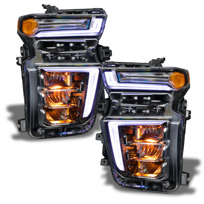 Oracle 20-21 Chevy Silverado HD 2500RGB Headlight Demon Eye Kit - w/o Controller