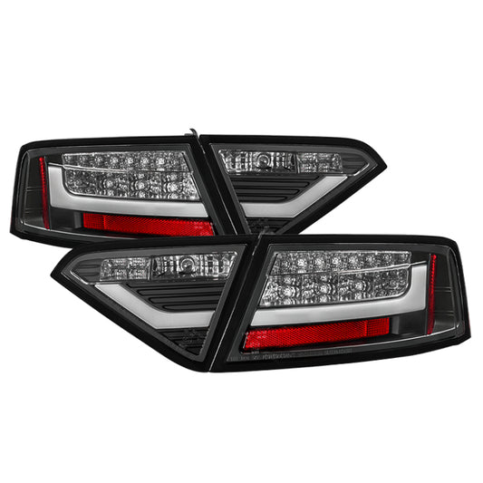Spyder Audi A5 08-12 LED Tail Lights Black ALT-YD-AA508-LED-BK