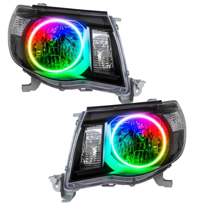 Oracle 05-11 Toyota Tacoma SMD HL - Black - ColorSHIFT w/ Simple Controller SEE WARRANTY