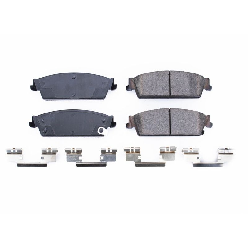 Power Stop 99-00 Cadillac Escalade Rear Z17 Evolution Ceramic Brake Pads w/Hardware