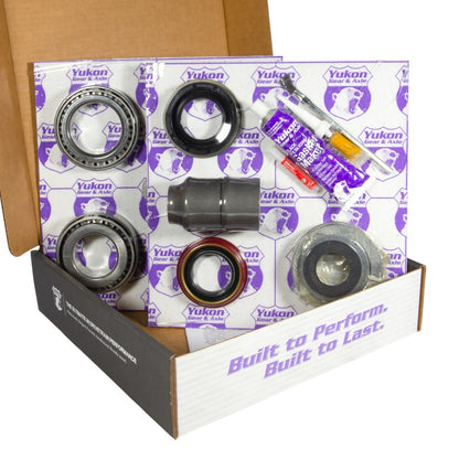 Yukon 9.75in Ford 3.73 Rear Ring & Pinion Install Kit 34 Spline Positraction 2.99in Axle Bearing