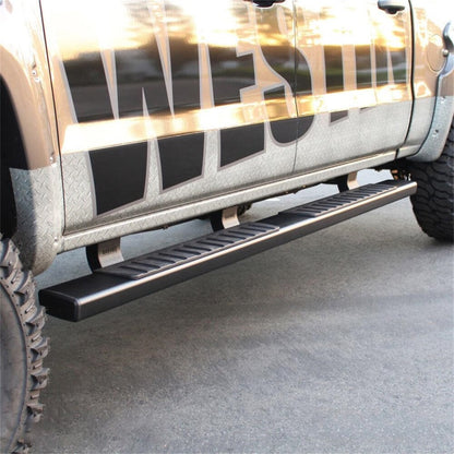 Westin 2007-2018 Chevy Silverado Crew Cab R7 Nerf Step Bars - Black