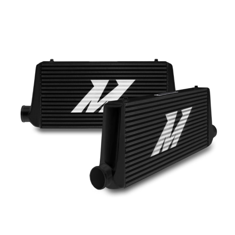 Mishimoto - Universal Silver R Line Intercooler Overall Size: 31x12x4 Core Size: 24x12x4 Inlet / Outle