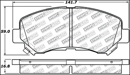 StopTech Performance Brake Pads