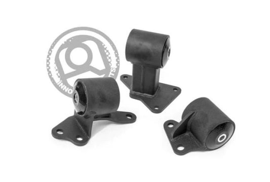 Innovative 94-97 Honda Accord F-Series Black Steel Mounts 65A Bushings (Auto Trans)