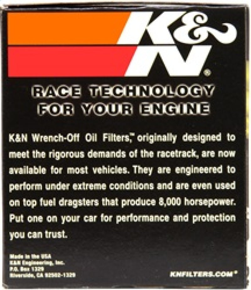 K&N 87-92 Supra Non-Turbo / 99-04 Grand Cherokee 4.0 Performance Gold Oil Filter