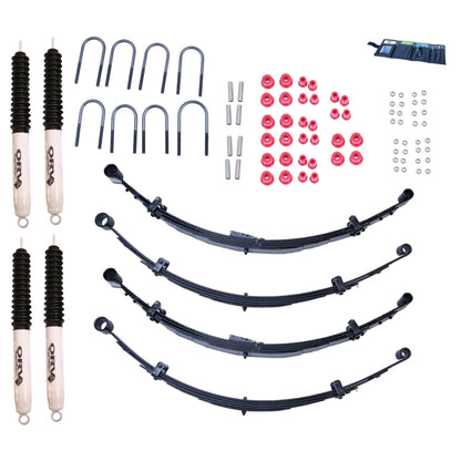 Rugged Ridge 4in Lift Kit with Shocks 76-86 Jeep CJ