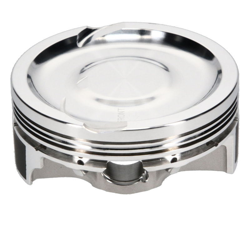 JE Pistons LS ASYM FSR DISH/INV DM 4.075in Bore -19.6 Dome Set of 8 Pistons