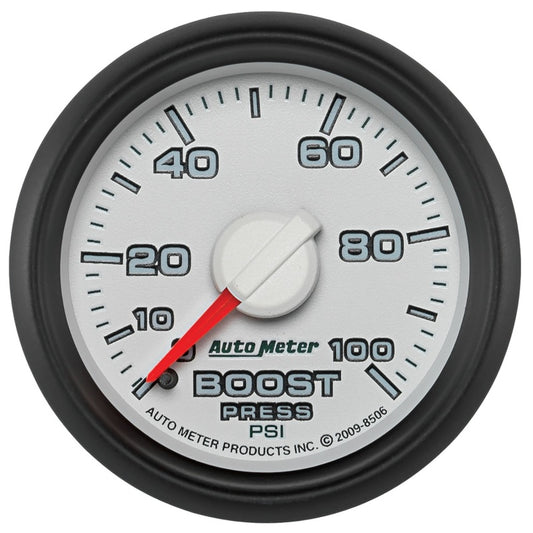Autometer Factory Match 52.4mm Mechanical 0-100 PSI Boost Gauges 3 pressure Ranges