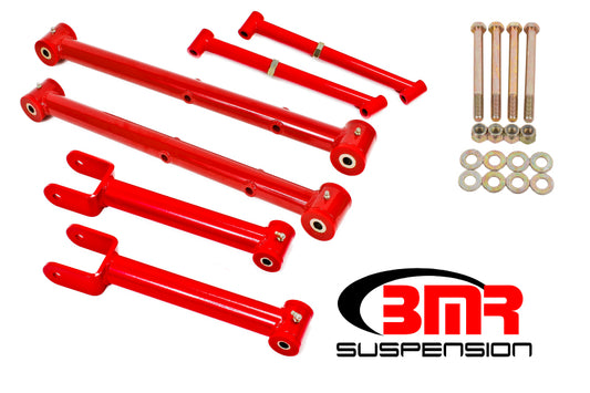 BMR 64-67 A-Body Non-Adj. Rear Suspension Kit - Red