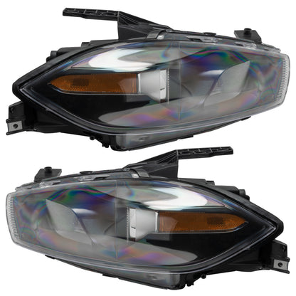 Oracle 13-14 Dodge Dart (HID Style) SMD HL - Black - ColorSHIFT w/ Simple Controller