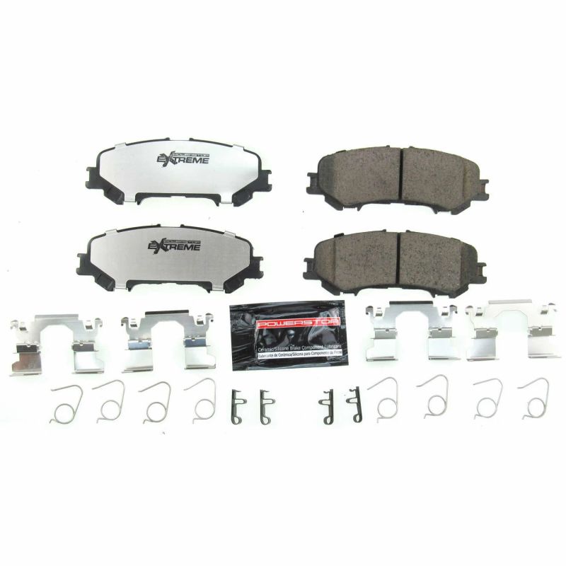 Power Stop 17-19 Nissan Titan Rear Z36 Truck & Tow Brake Pads w/Hardware