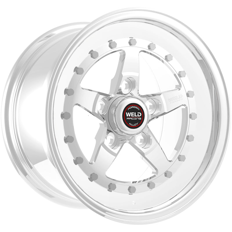 Weld Weldstar 15x10 / 5x4.5 BP / 6.5in. BS Polished Wheel - Non-Beadlock