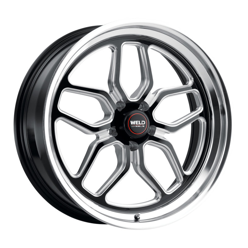 Weld S107 22X8.5 Laguna 5X120.7 ET06 BS5.00 Gloss Black MIL Dia 78.1