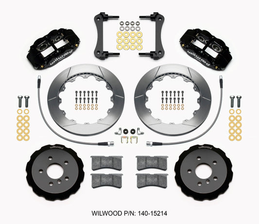 Wilwood Narrow Superlite 6R Front Hat Kit 12.88in 2014-2015 Mini Cooper w/Lines