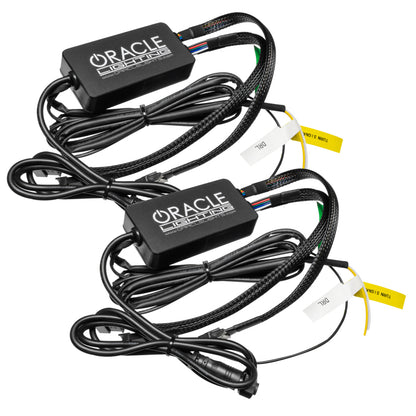 Oracle 19-21 RAM 1500 Headlight DRL Kit Projector LED - RGBW+A w/ Simple Controller