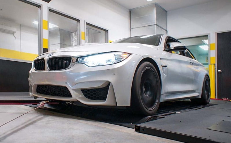 MagnaFlow 15 BMW M3/M4 L6 3.0L SS Cat-Back Perf. Sport Quad Split Rear Exit Exht - 3.5in Black Tips