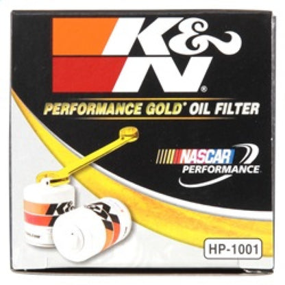 K&N Chevy / Pontiac / GMC / Buick Performance Gold Oil Filter