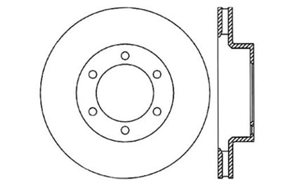 StopTech Slotted & Drilled Sport Brake Rotor