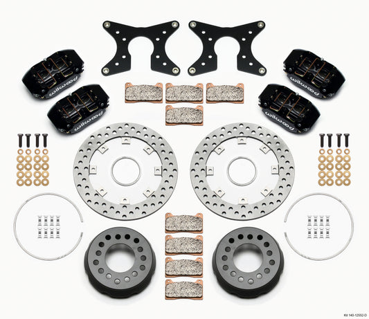 Wilwood Dynapro Lug Mount Dual Rear Dynamic Kit SA Drilled Big Ford New Style 2.50in Offset