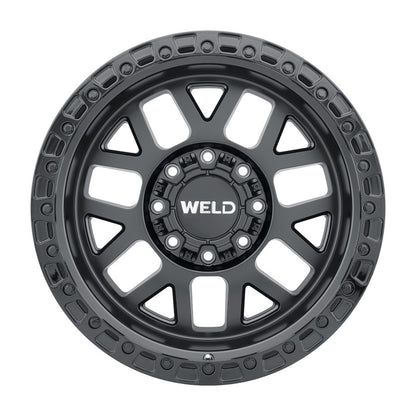 Weld Off-Road W104 20X9 Cinch 6X135 6X139.7 ET00 BS5.00 Gloss Black 106.1