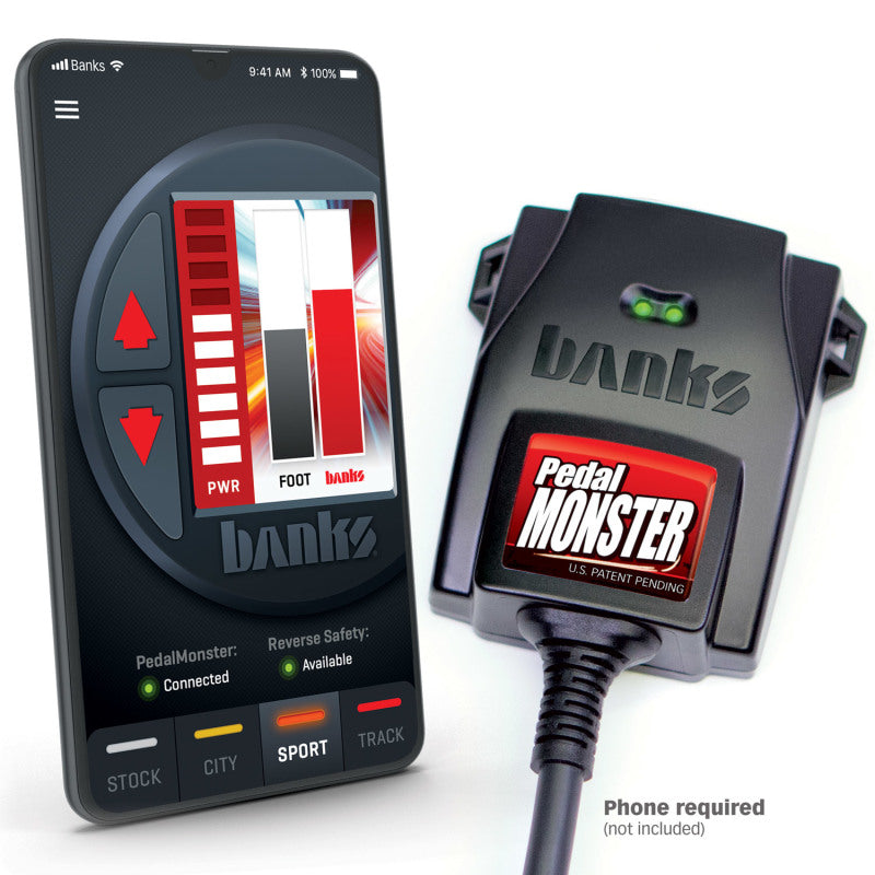 Banks Power Pedal Monster Throttle Sensitivity Booster (Stand-Alone) - Use w/Phone