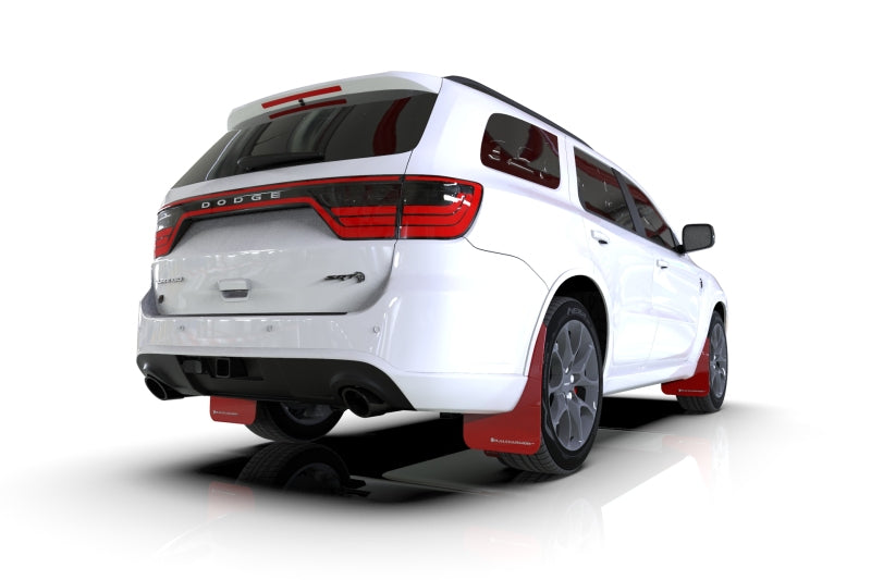 Rally Armor 16-24 Dodge Durango GT/Hellcat/RT/SRT 392/SXT Red UR Mud Flap Black Logo