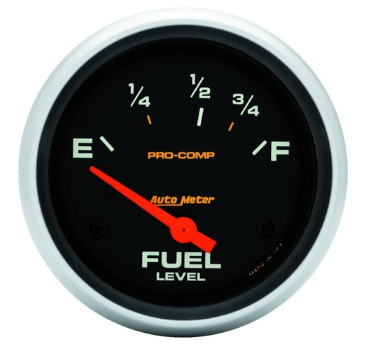 Autometer Pro-Comp 2-5/8in 73E/8-12 F Ford Short Sweep Electronic Fuel Level Gauge