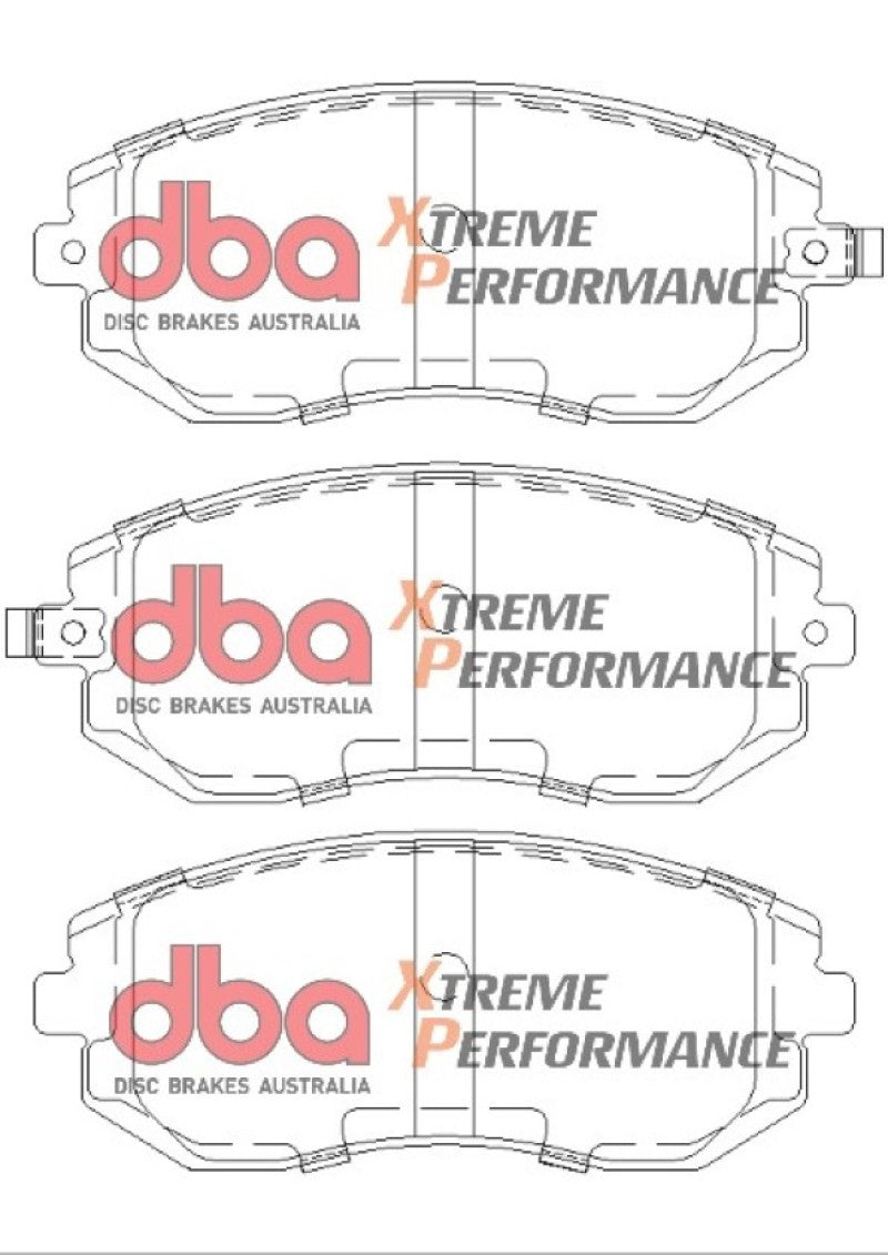 DBA 03-05 Subaru WRX / 08 Subaru WRX XP650 Front Brake Pads