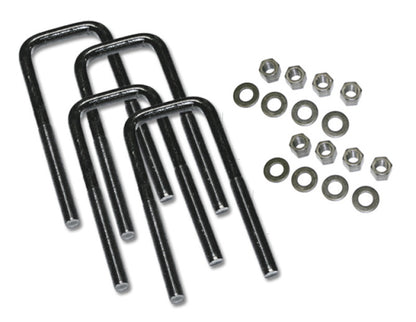 Superlift U-Bolt 4 Pack 5/8x2/1/2x11 Square w/ Hardware