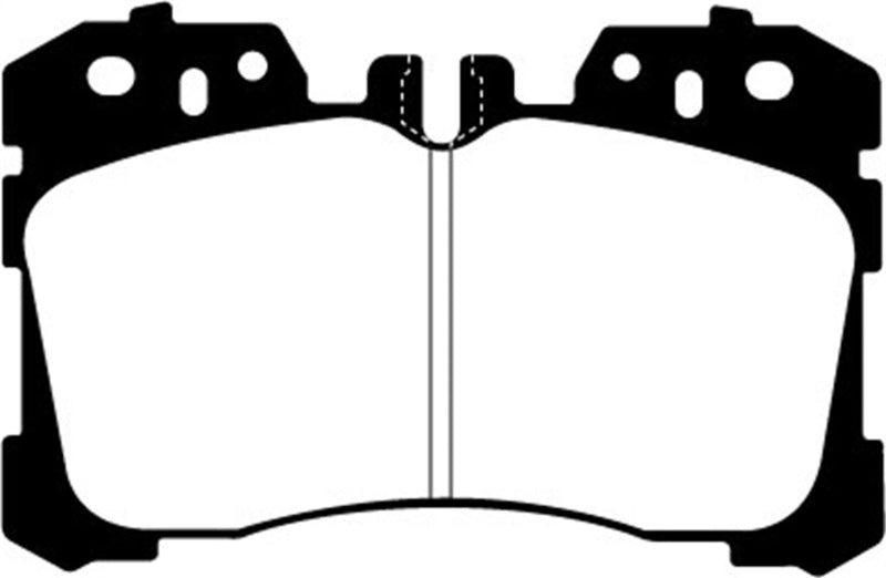 EBC 07+ Lexus LS460 4.6 Yellowstuff Front Brake Pads