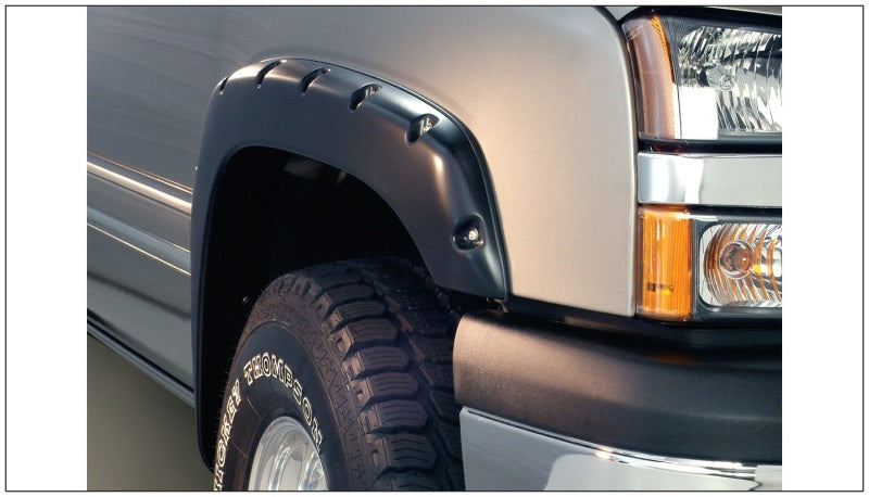 Bushwacker 21-22 Chevrolet Colorado (Ex ZR2) 61.7in Bed Fleetside FF Pocket Style Flares 4pc - Sm Bk