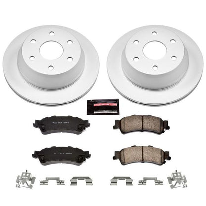 Power Stop 03-05 Chevrolet Astro Rear Z17 Evolution Geomet Coated Brake Kit