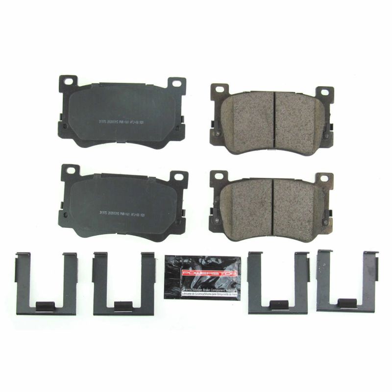 Power Stop 17-19 Genesis G90 Front Z23 Evolution Sport Brake Pads w/Hardware