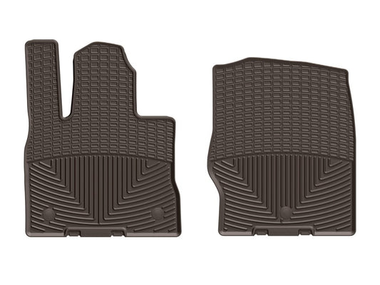 WeatherTech 2020+ Ford Explorer Front Rubber Mats - Cocoa