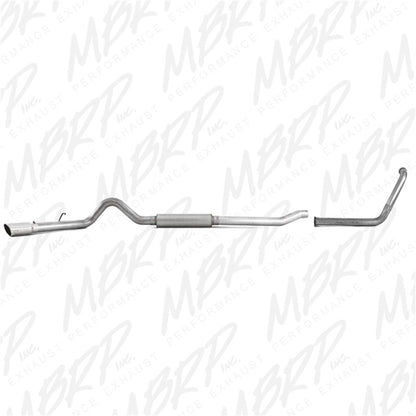 MBRP 2003-2007 Ford F-250/350 6.0L EC/CC Turbo Back Single Side (Stock Cat)