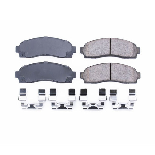 Power Stop 05-06 Chevrolet Equinox Front Z17 Evolution Ceramic Brake Pads w/Hardware