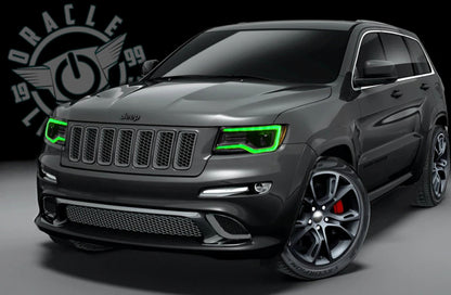 Oracle 1421 Jeep Grand Cherokee Dynamic Headlight DRL Upgrade Kit  ColorSHIFT Dynamic