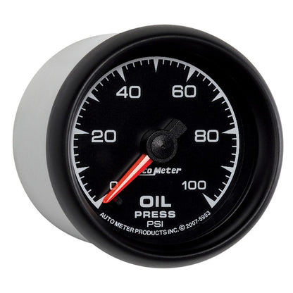 Autometer ES 52.4mm 0-100 PSI Oil Pressure Gauge