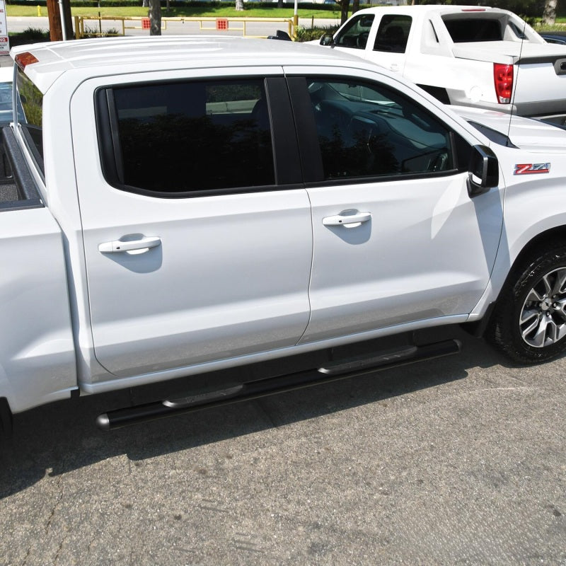 Westin 2019 Chevrolet Silverado/Sierra 1500 Double/CC Premier Oval Nerf Step Bar Mount Kit - Black