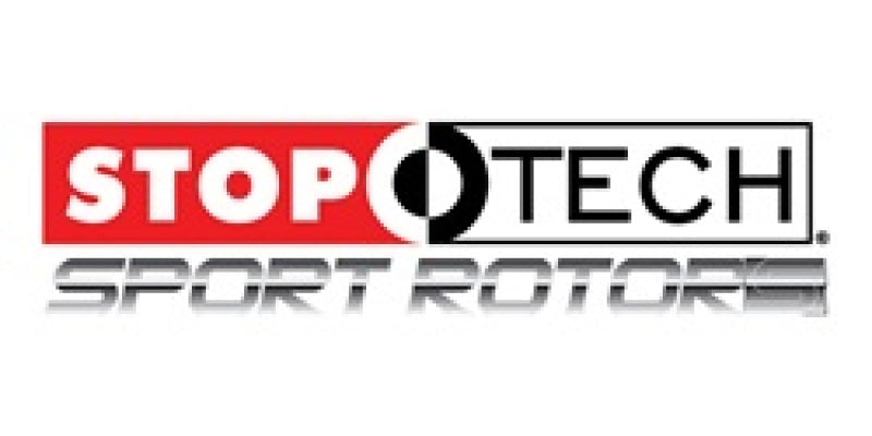StopTech 2017 Honda Civic R Cross Drilled Sport Left Rear Rotor