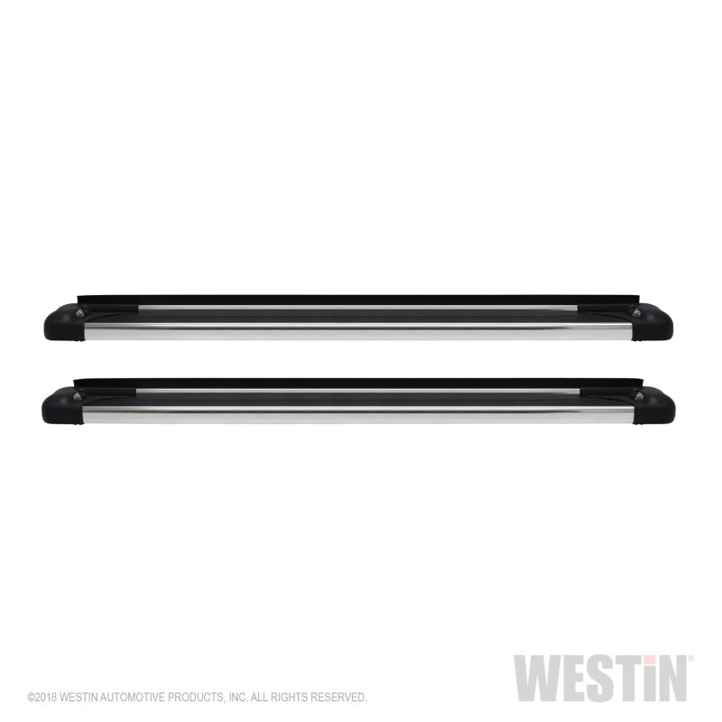 Westin SG6 Polished Aluminum Running Boards 79 in