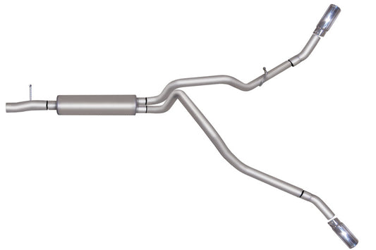 Gibson 05-06 Ford F-250 Super Duty XL 6.8L 2.5in Cat-Back Dual Extreme Exhaust - Aluminized