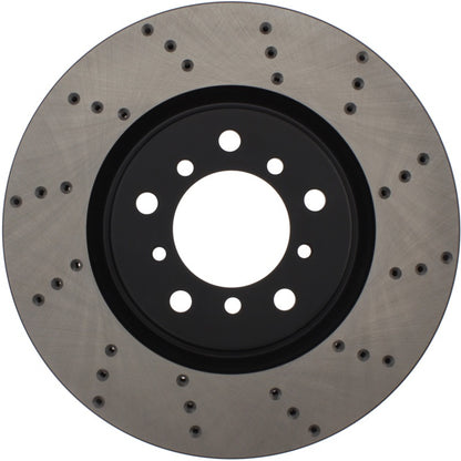 StopTech 01-06 BMW M3 Drilled Left Front CRYO Rotor