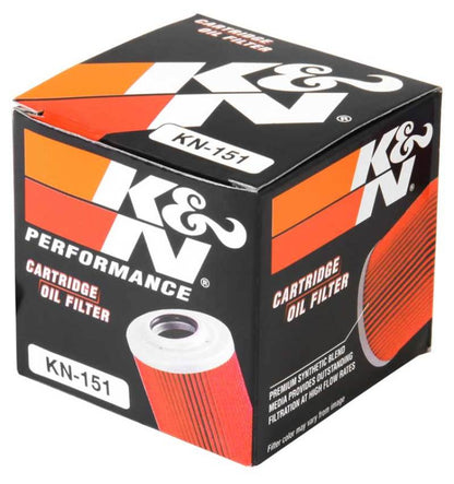 K&N Aprilia / MZ / BMW / MUZ 2.219in OD x 2.063in H Oil Filter