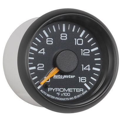 Autometer Factory Match GM 2-1/16in 1600 Degree Electric Pyrometer (EGT) Gauge