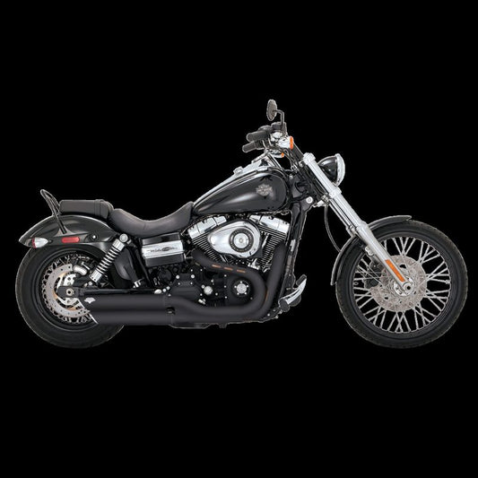 Vance & Hines Harley Davidson 08-17 Dyna / Fatbob/ Wide Glide Twin Slash 3in Slip-On Exhaust