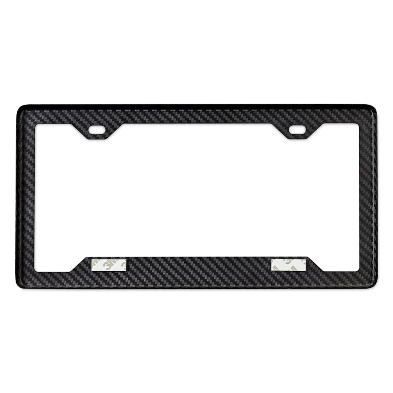 Mishimoto Carbon Fiber License Plate Frame - Gloss